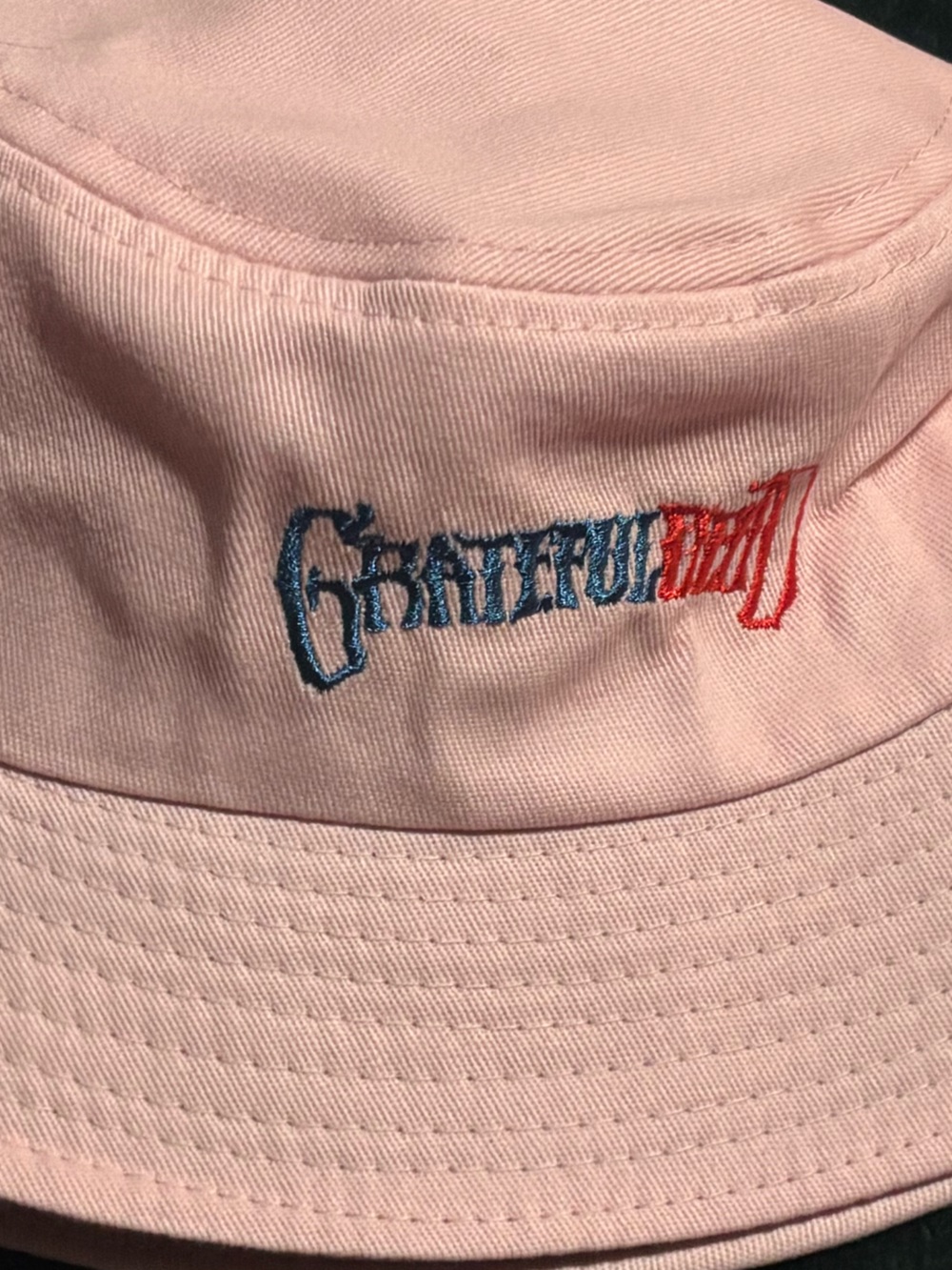 Grateful Dead Embroidered Casual Fishing Festival Tour Panama Unisex Bucket Hat